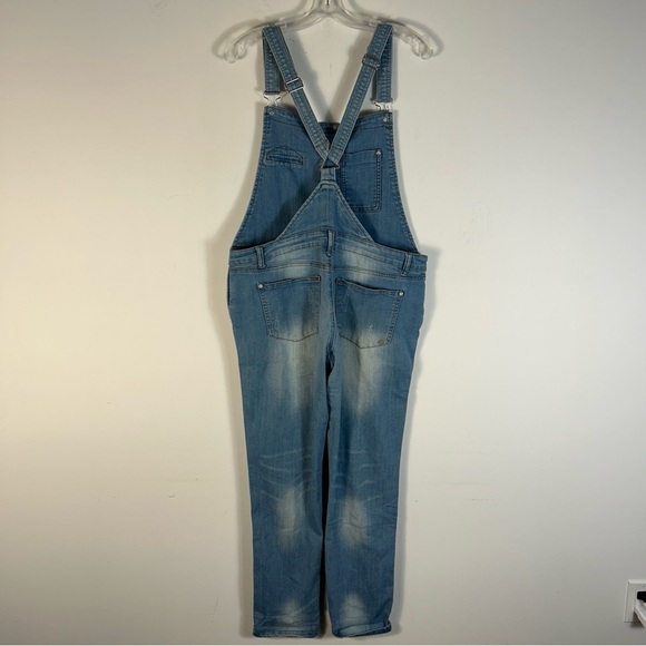 Indigo Rein Light Blue Denim Overalls (Junior) 11 - Picture 3 of 9